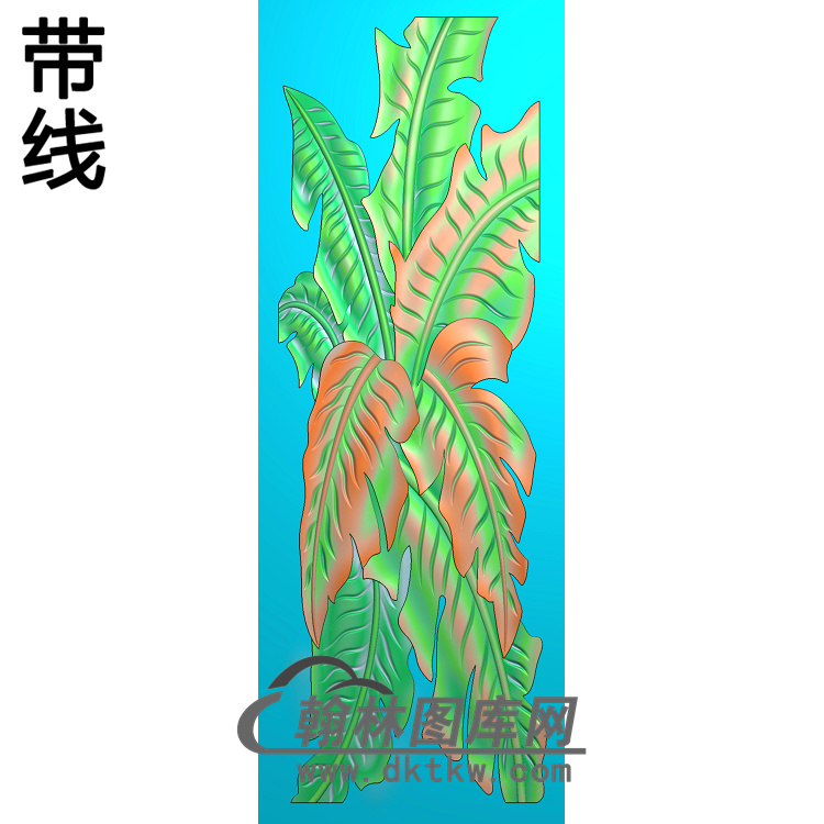 BJ-140-芭蕉精雕图展示