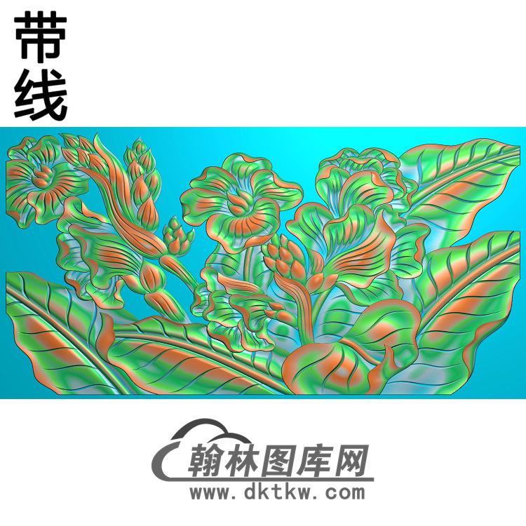 BJ-144-芭蕉精雕图展示