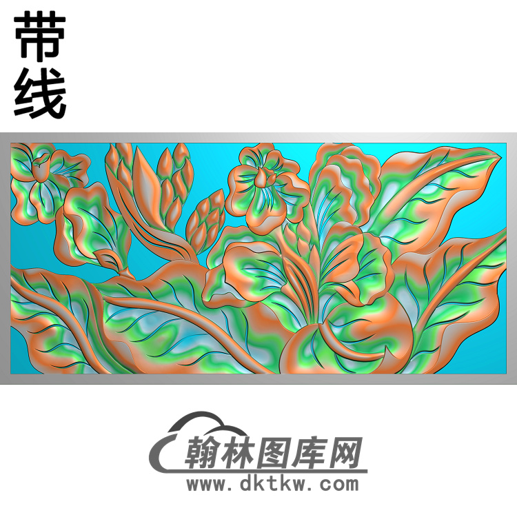 BJ-154-芭蕉精雕图展示