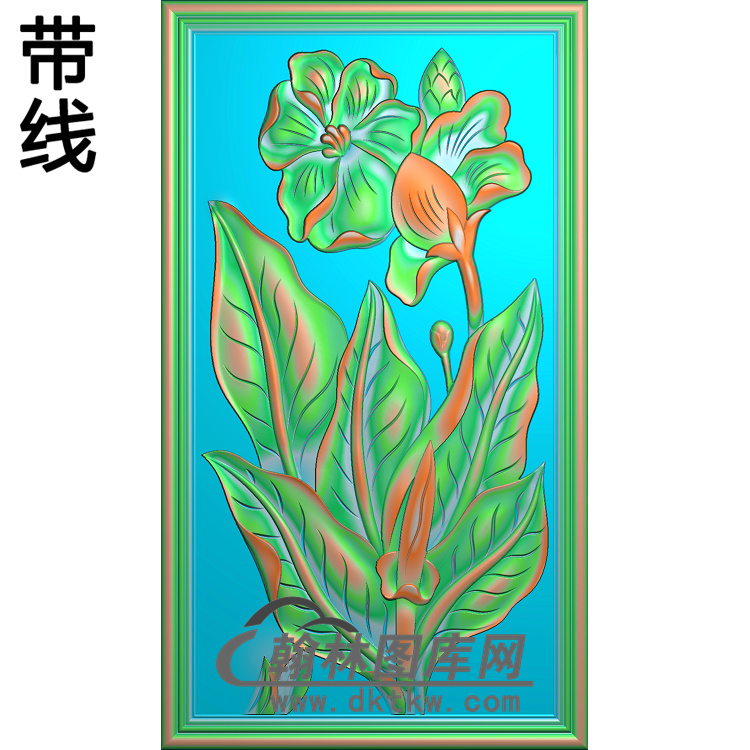 BJ-170-芭蕉精雕图展示