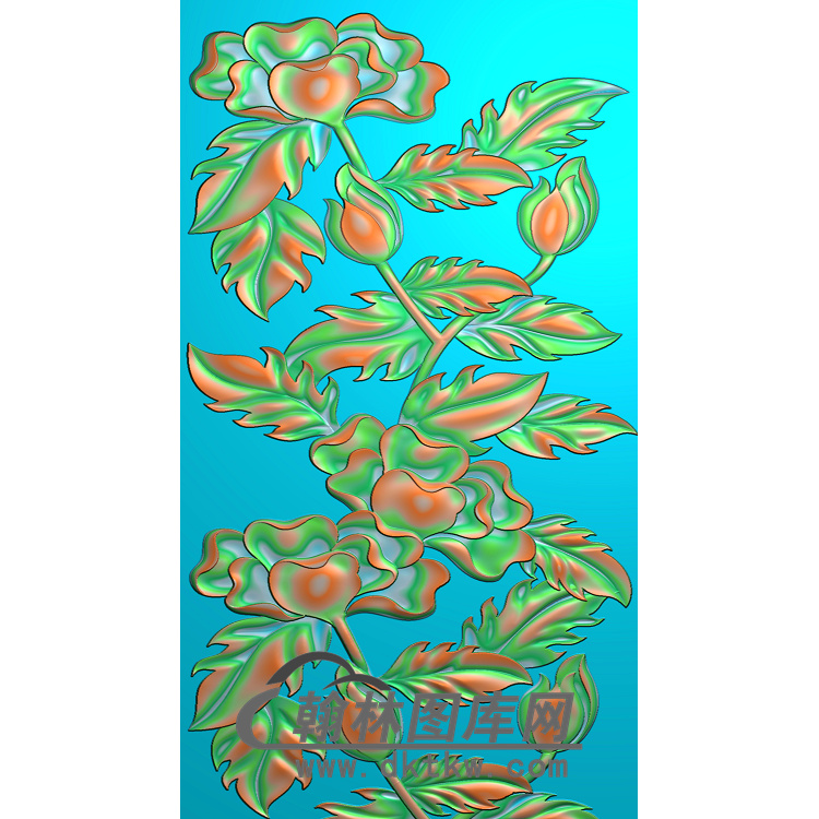 BJ-186-芭蕉精雕图展示