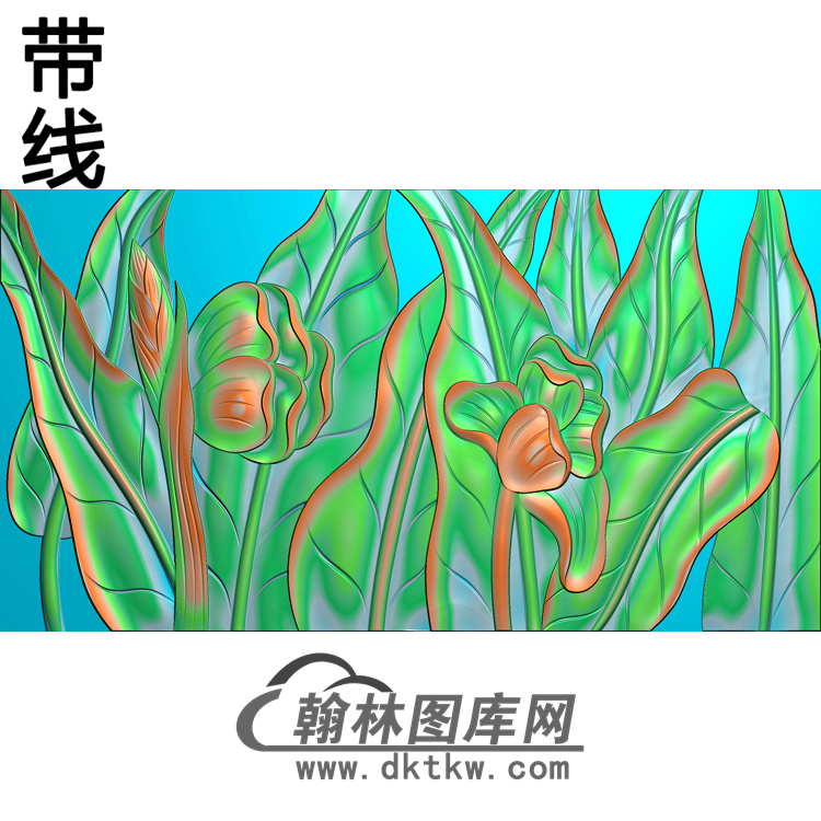 BJ-196-芭蕉精雕图展示