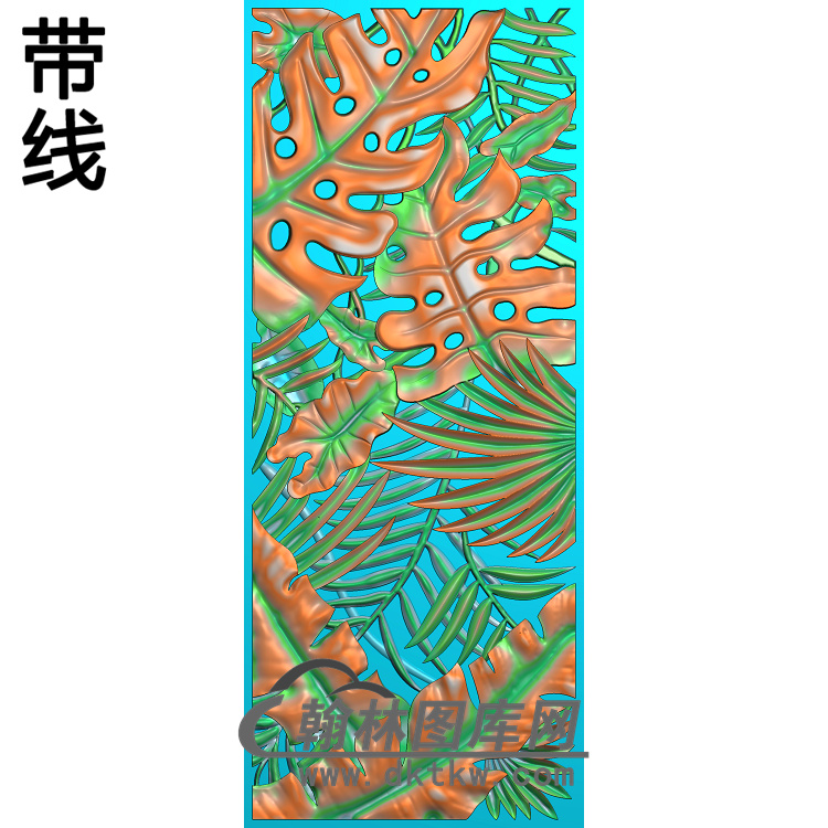 BJ-236-芭蕉精雕图展示