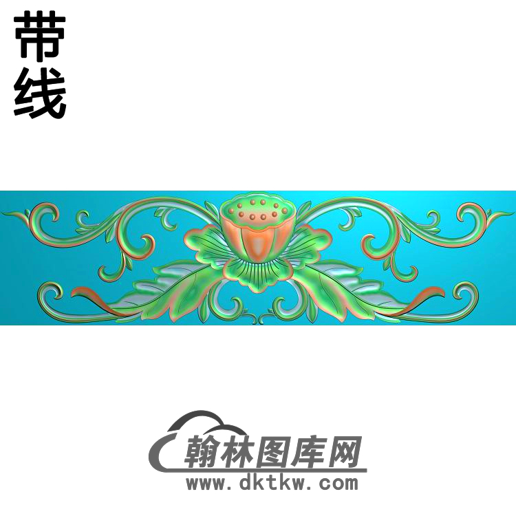 荷花精雕图（HHY-237)展示