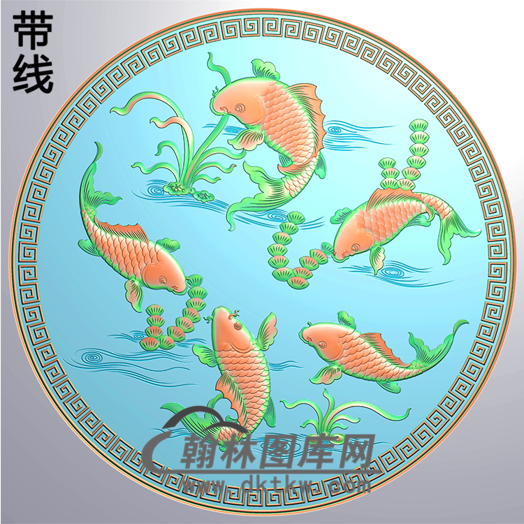 荷花精雕图（HHY-569）展示