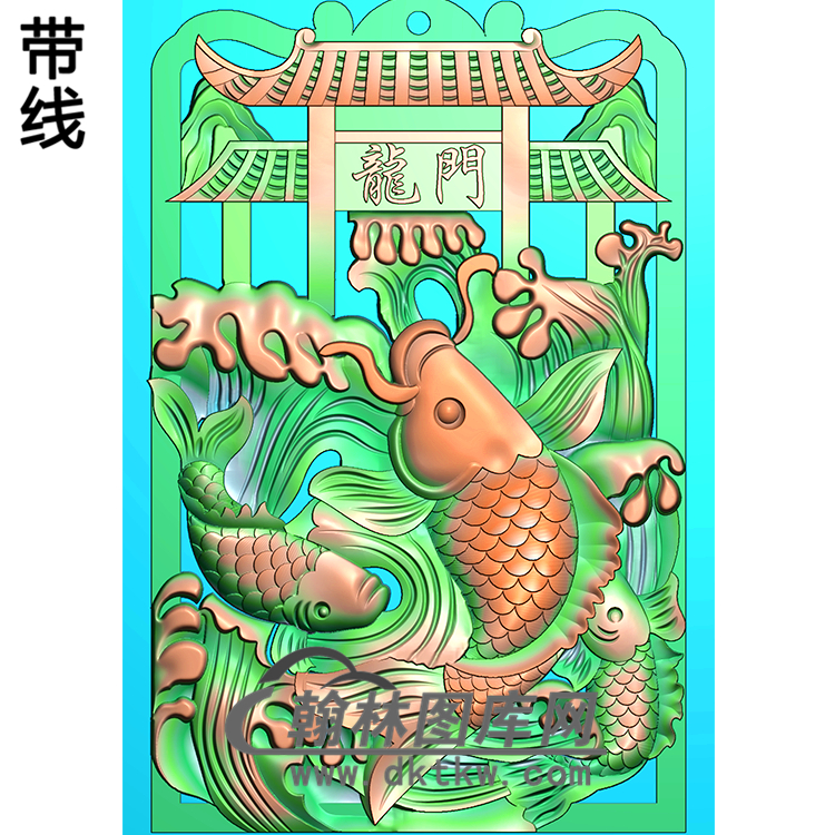 荷花精雕图（HHY-572）展示