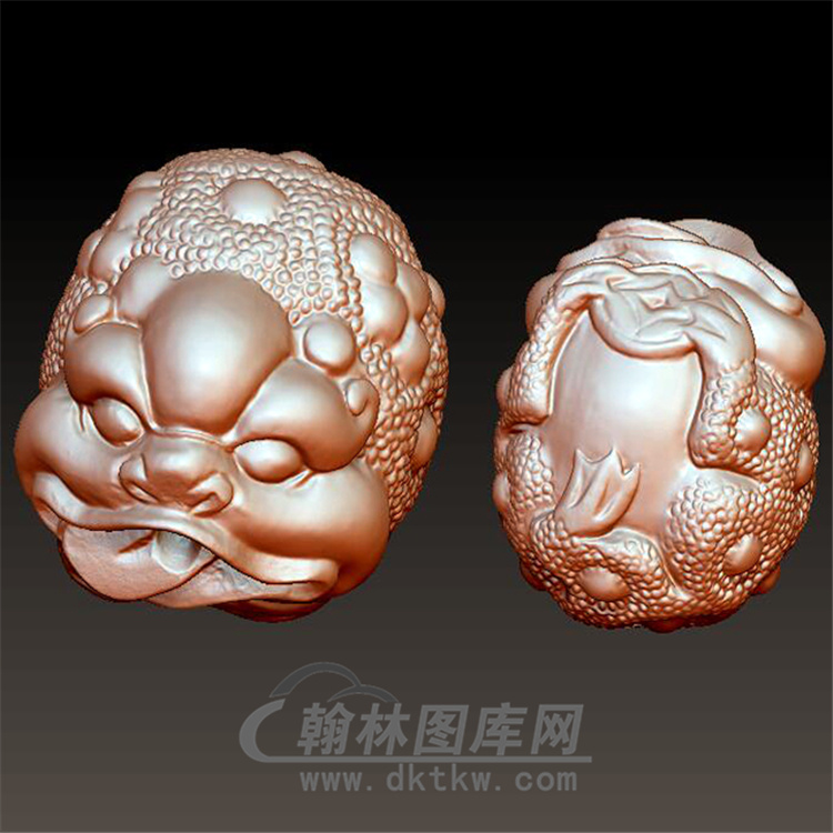 金蟾立体圆雕图(YSQ-014)展示