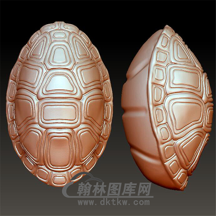龟壳立体圆雕图(YSQ-035)展示