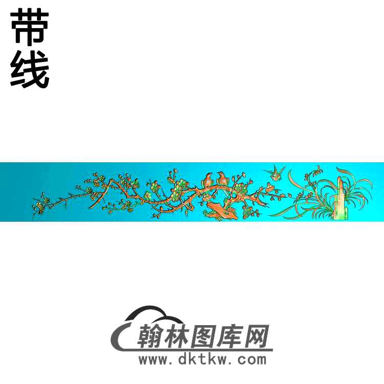MH-036-梅花梅兰镇精雕图（MH-133）展示