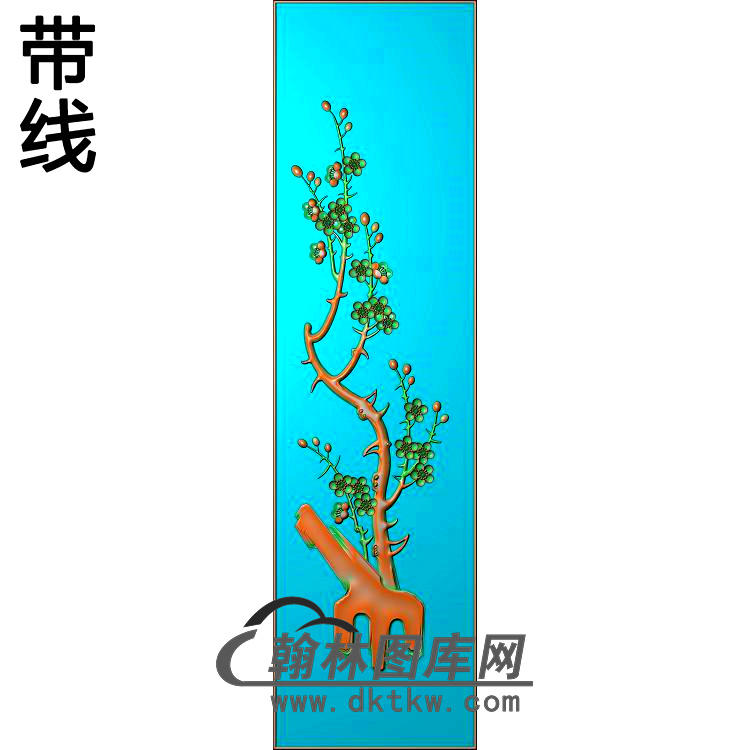 MH-5016- 艺森柜门（梅）精雕图（MH-207）展示