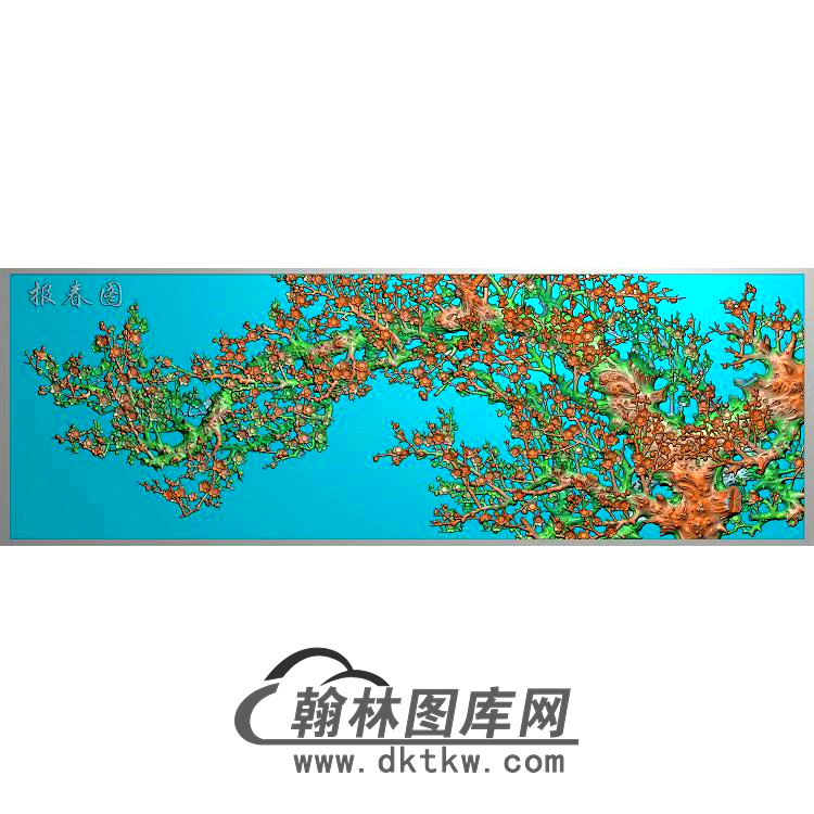 YD-176无线条精雕图（MH-269）展示