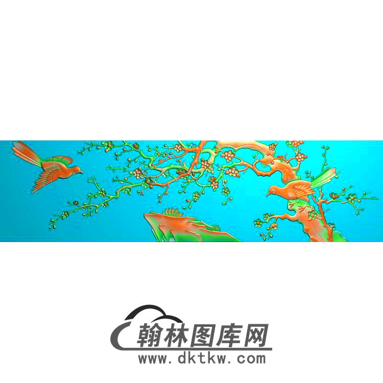 梅兰菊竹091_AUTOSAVE无线精雕图（MH-335）展示