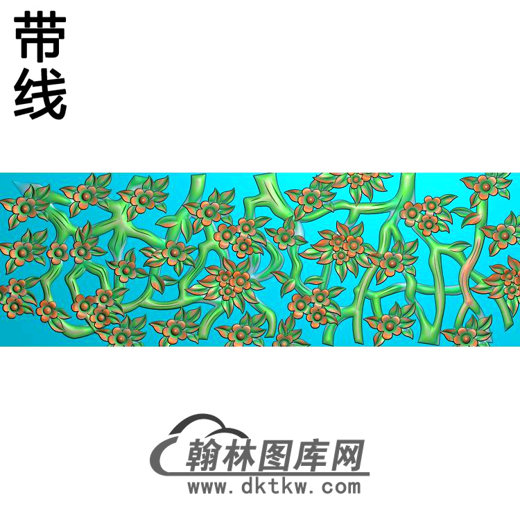 梅兰菊竹123_AUTOSAVE精雕图（MH-345）展示