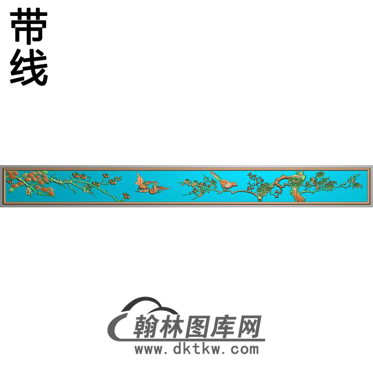 下门梅花精雕图（MH-368）展示