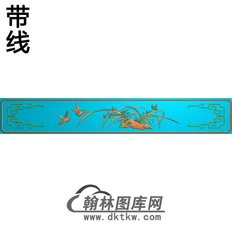 LH-6003大台前上小板兰精雕图（LH-096）展示