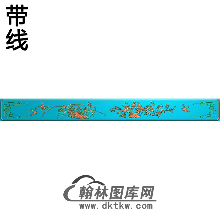 LH-6004兰精雕图（LH-097）展示