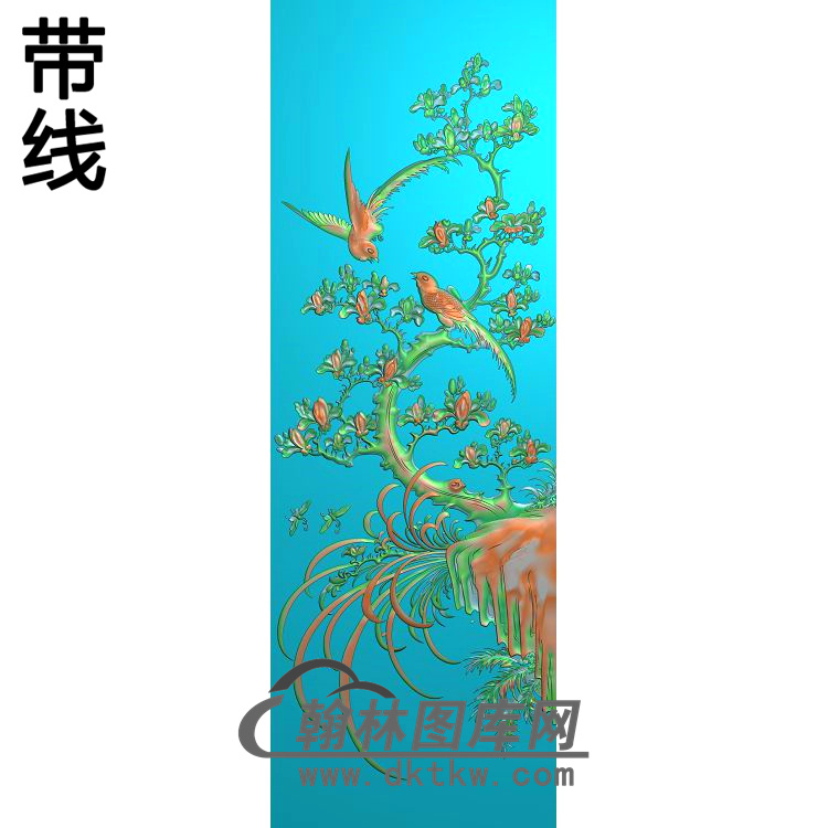 大兰花1022精雕图（LH-112）展示