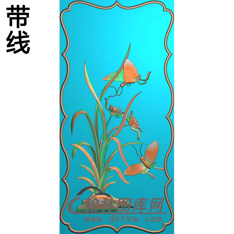 兰花精雕图（LH-119）展示