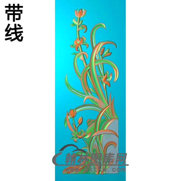 梅兰菊竹099_AUTOSAVE精雕图（LH-139）展示