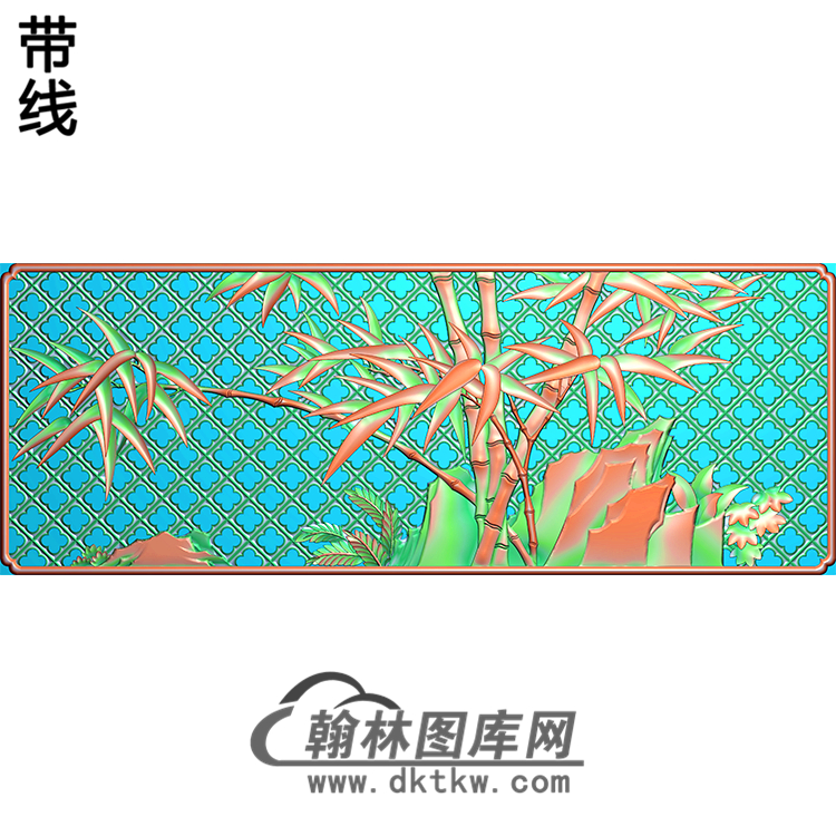 HC-014-花草系列精雕图（ZZ-078）展示