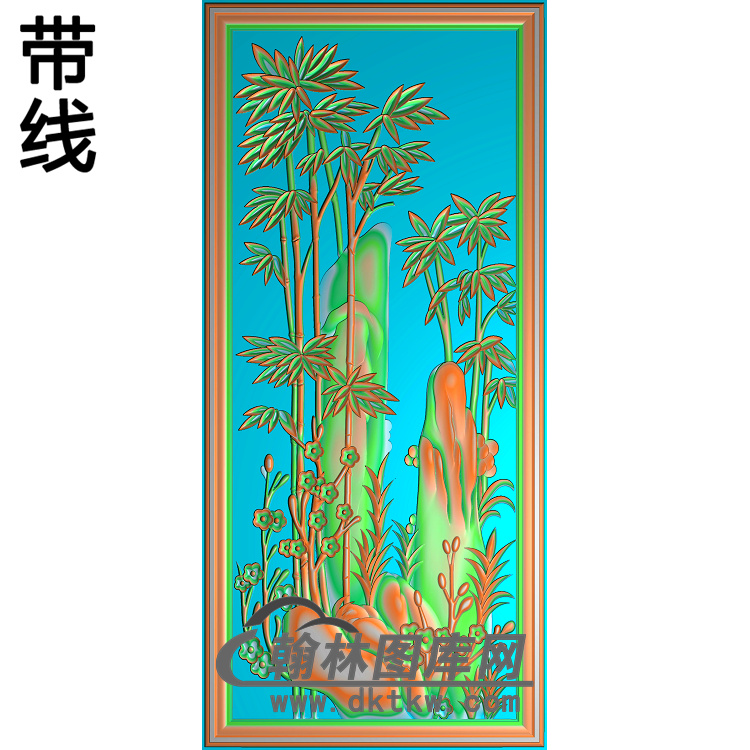 YD-110精雕图（ZZ-134）展示