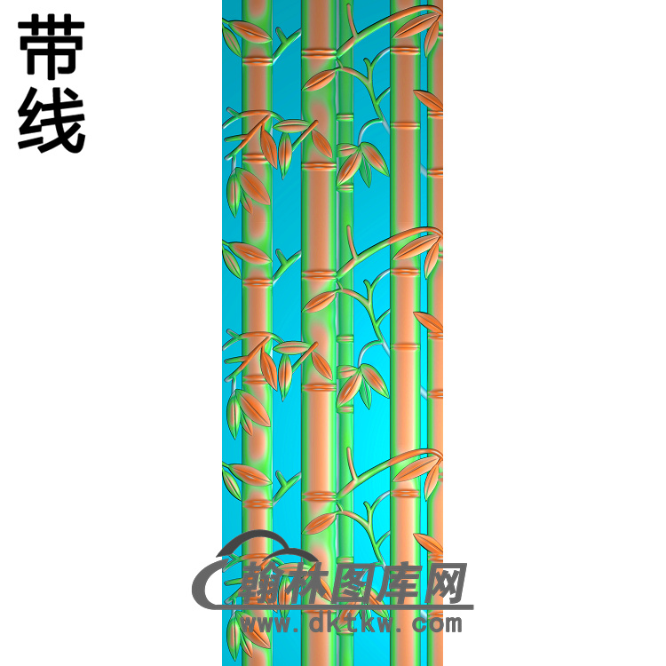 梅兰菊竹026_AUTOSAVE精雕图（ZZ-251）展示