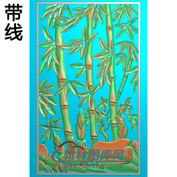 梅兰菊竹190_AUTOSAVE精雕图（ZZ-274）展示