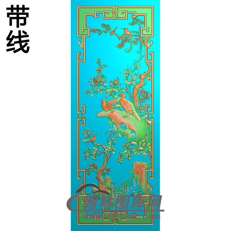 菊花精雕图（JH-085)展示