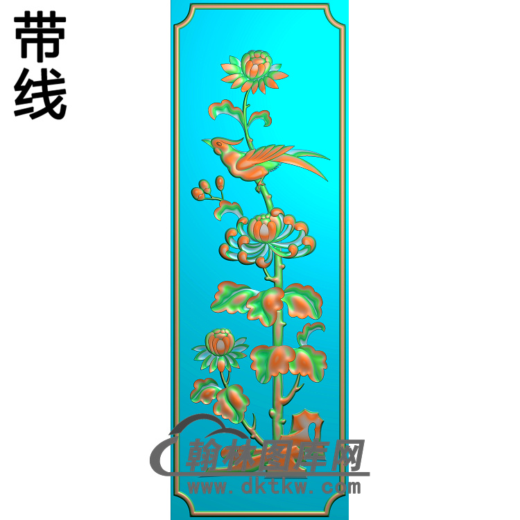 菊花精雕图（JH-141)展示