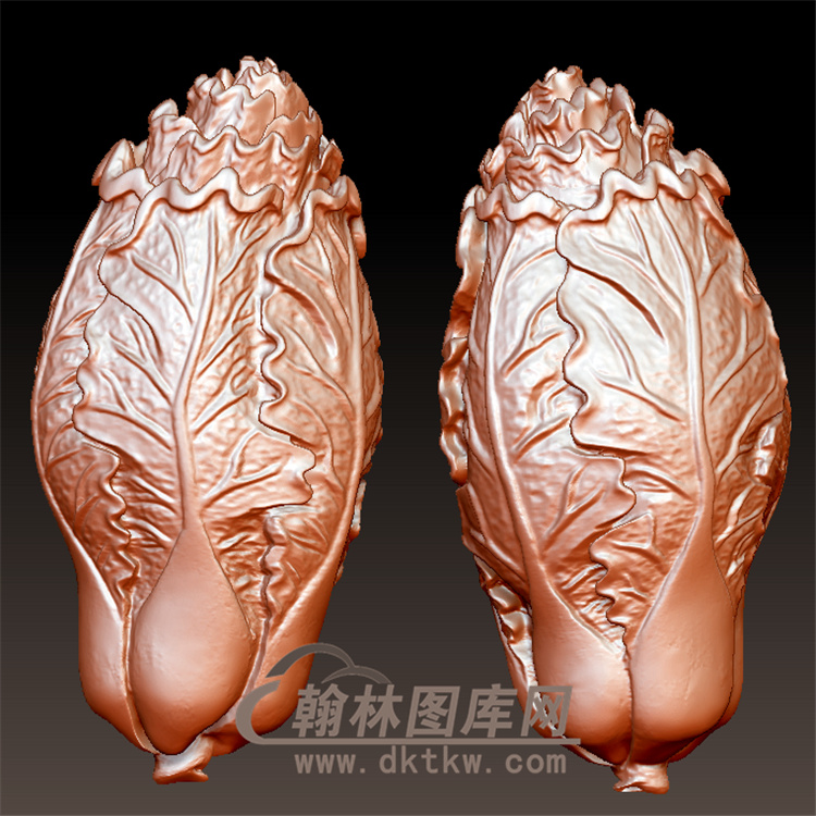 白菜立体圆雕图(YZW-017)展示