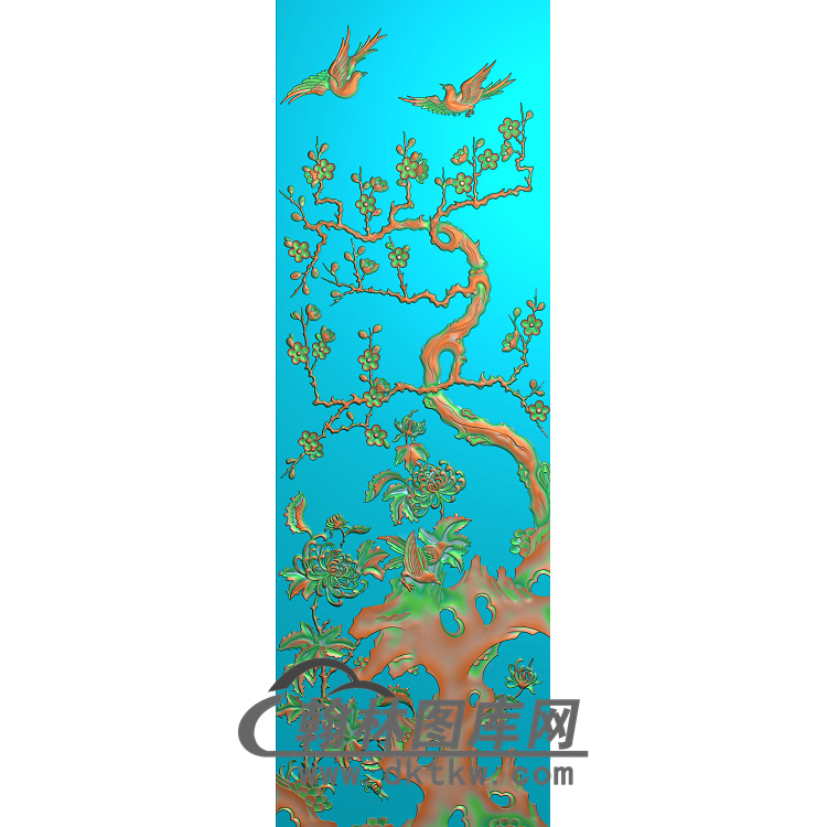 菊花精雕图（JH-159)展示