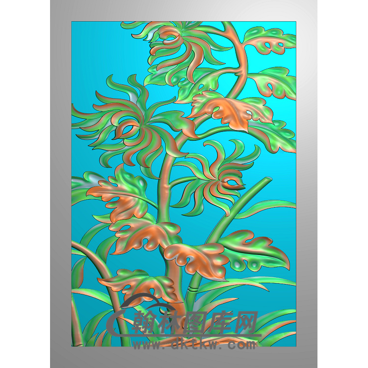 菊花精雕图（JH-176)展示