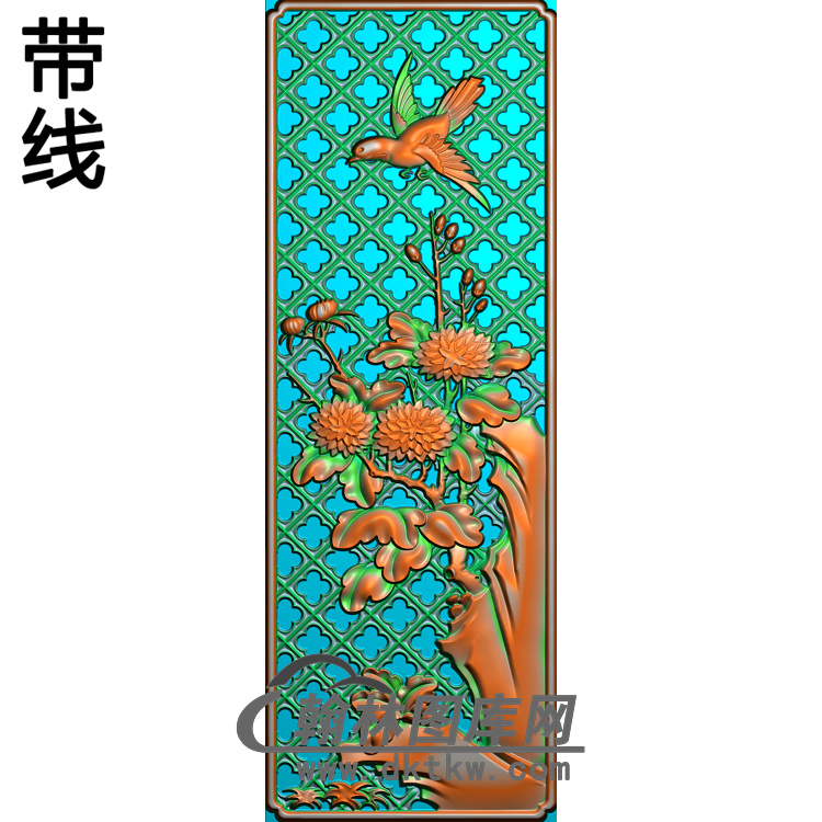 菊花精雕图（JH-181)展示