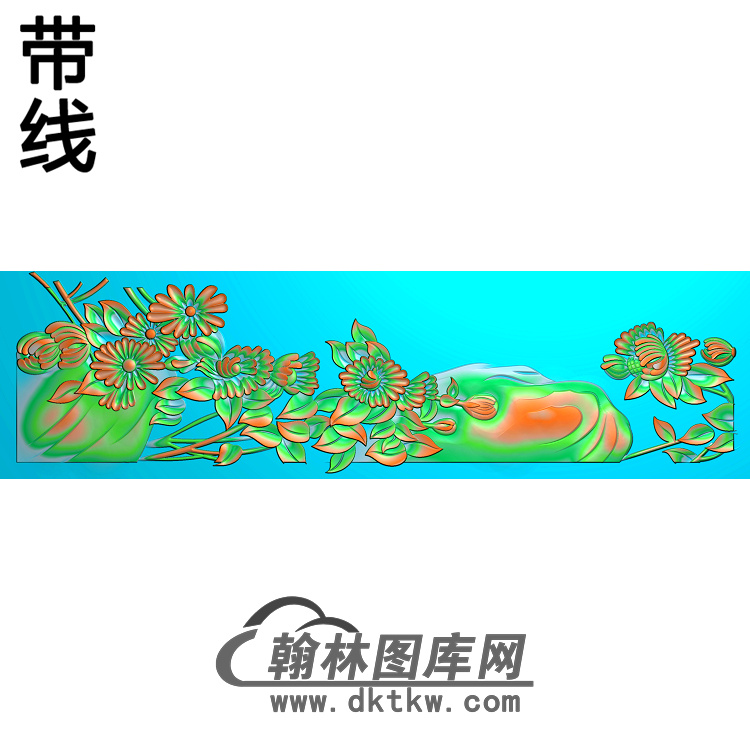 菊花精雕图（JH-190)展示