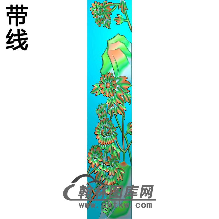 菊花精雕图（JH-193)展示