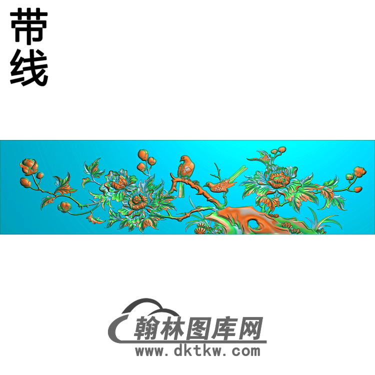 HN-457-花鸟精雕图（ZHN-107）展示