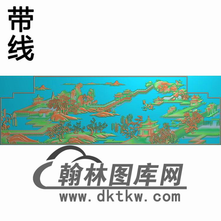 CTBB-2006椅背板精雕图(CTBB-015)展示
