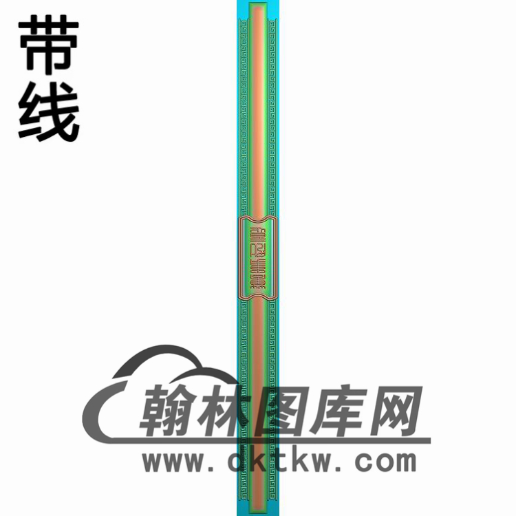 FS-2050-万事如意 粗边有线精雕图(FS-055)展示