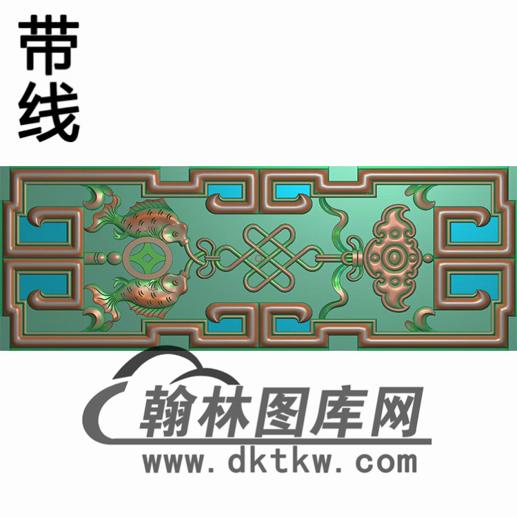 如意背边板精雕图(FS-103)展示