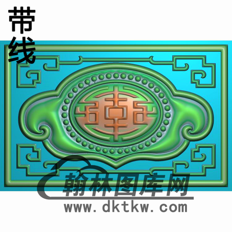 为平扶手上花精雕图(FS-110)展示