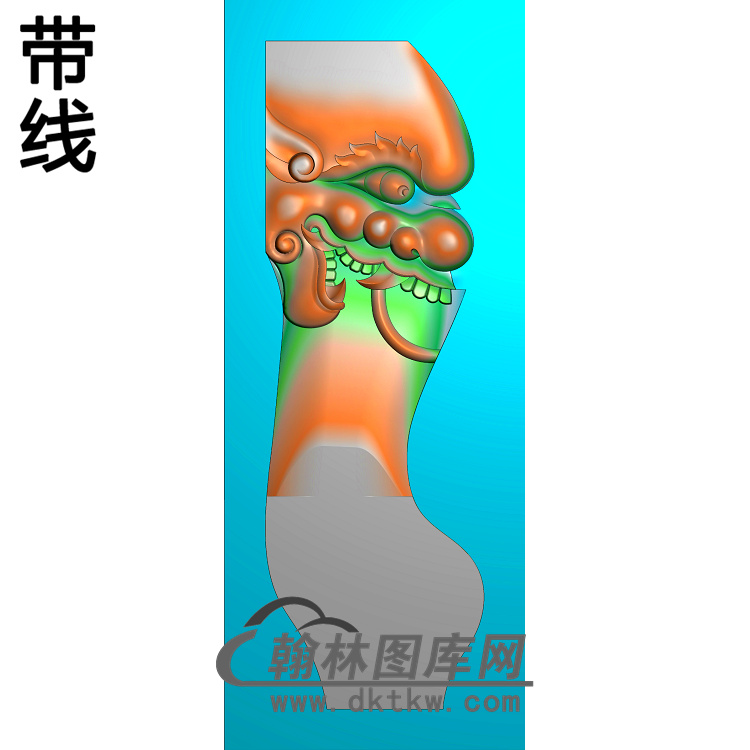 TJYB-456-虎腿精雕图(HJ-018)展示