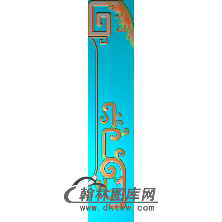 八宝高几脚无线精雕图(HJ-036)展示