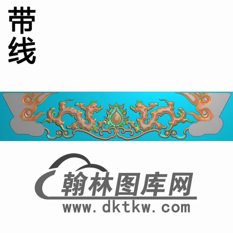 TJYB-1219-茶几侧牙板精雕图（YB-049）展示