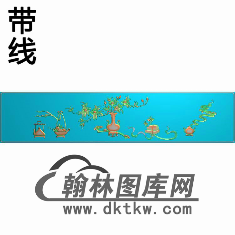 TJYB-1239-花鸟牙板精雕图（YB-065）展示