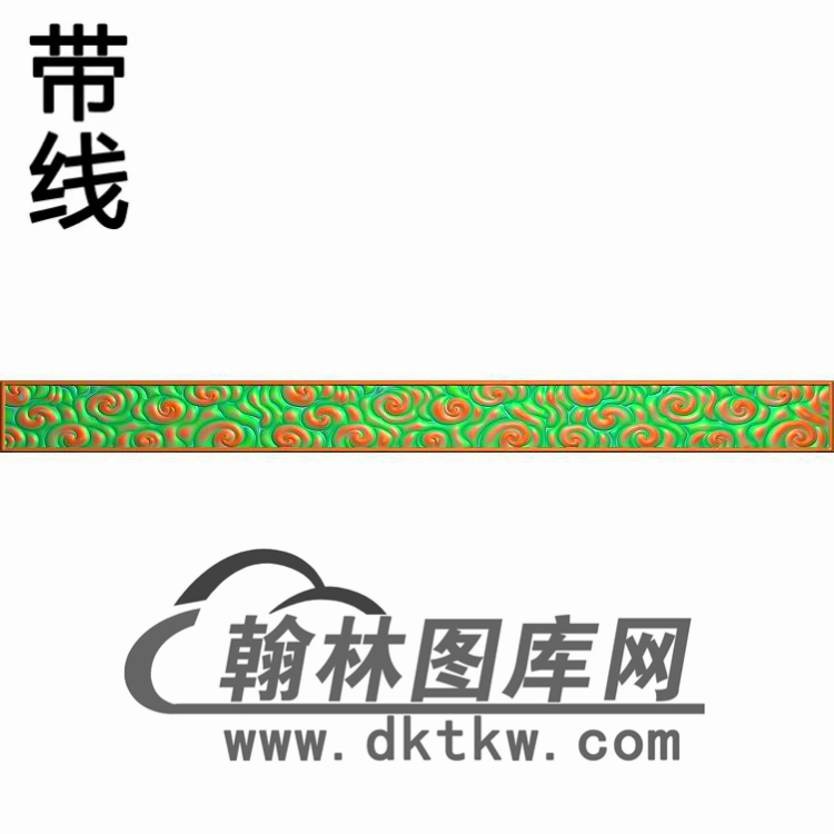 TJYB-1281-水纹龙书柜长牙精雕图（YB-093）展示