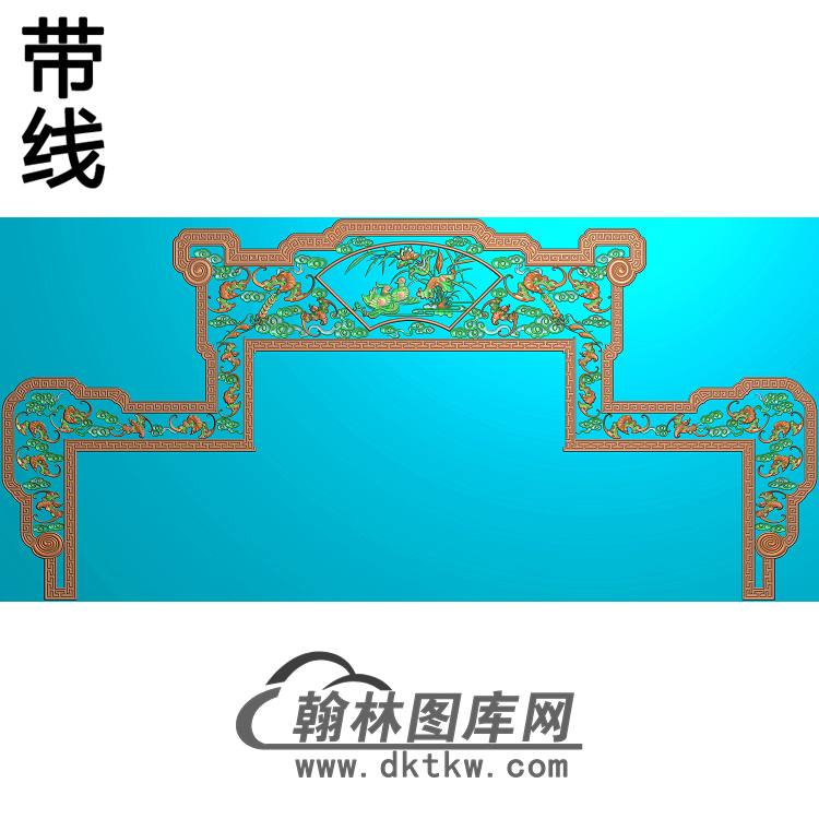 YN-00006-太和沙发脑_A精雕图（YN-031）展示