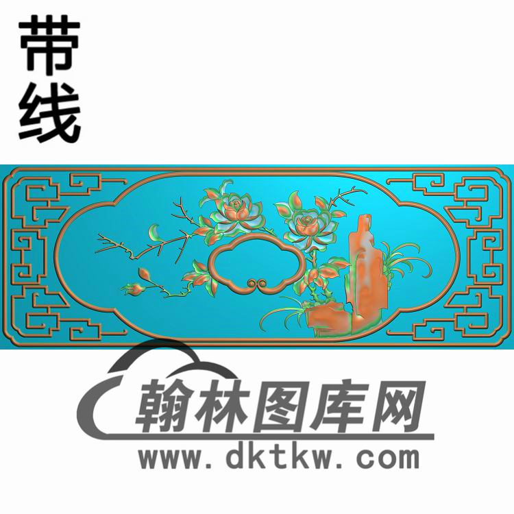 CTBB-356-百年好合五斗柜精雕图(CTM-011)展示