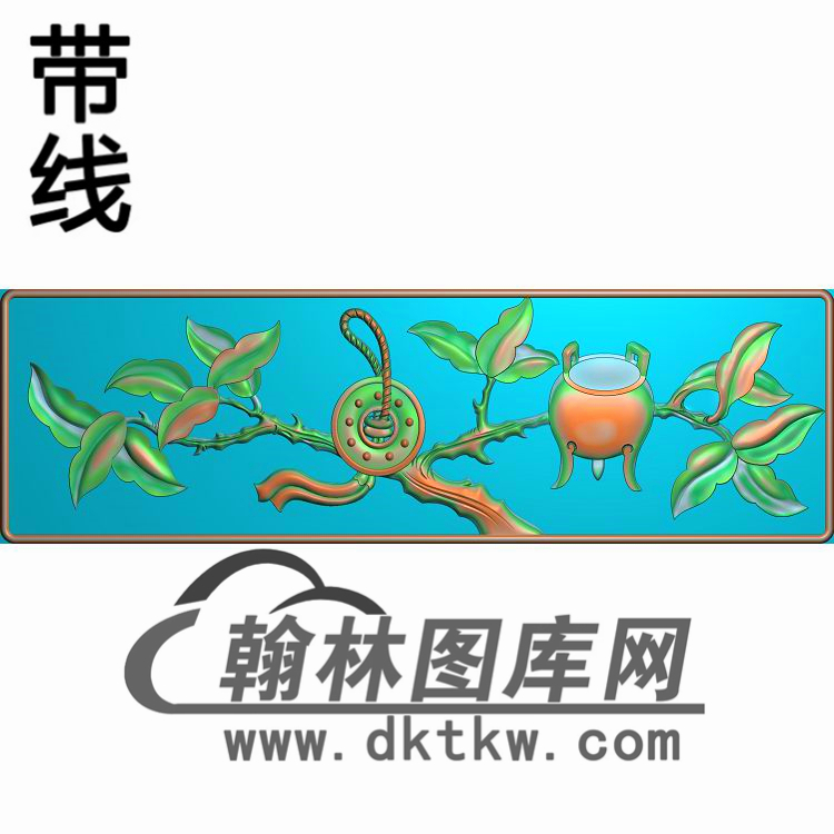 CTKS-001-58页柜子抽斗板2精雕图(CTM-013)展示