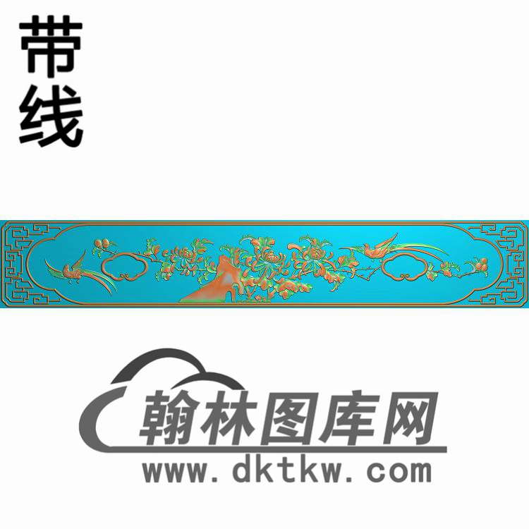 GZMB-105-百年好合五斗柜菊花精雕图(CTM-047)展示