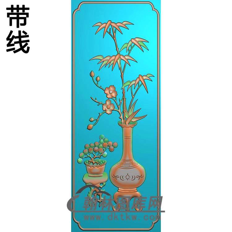 竹花小精雕图(zzP-007)展示